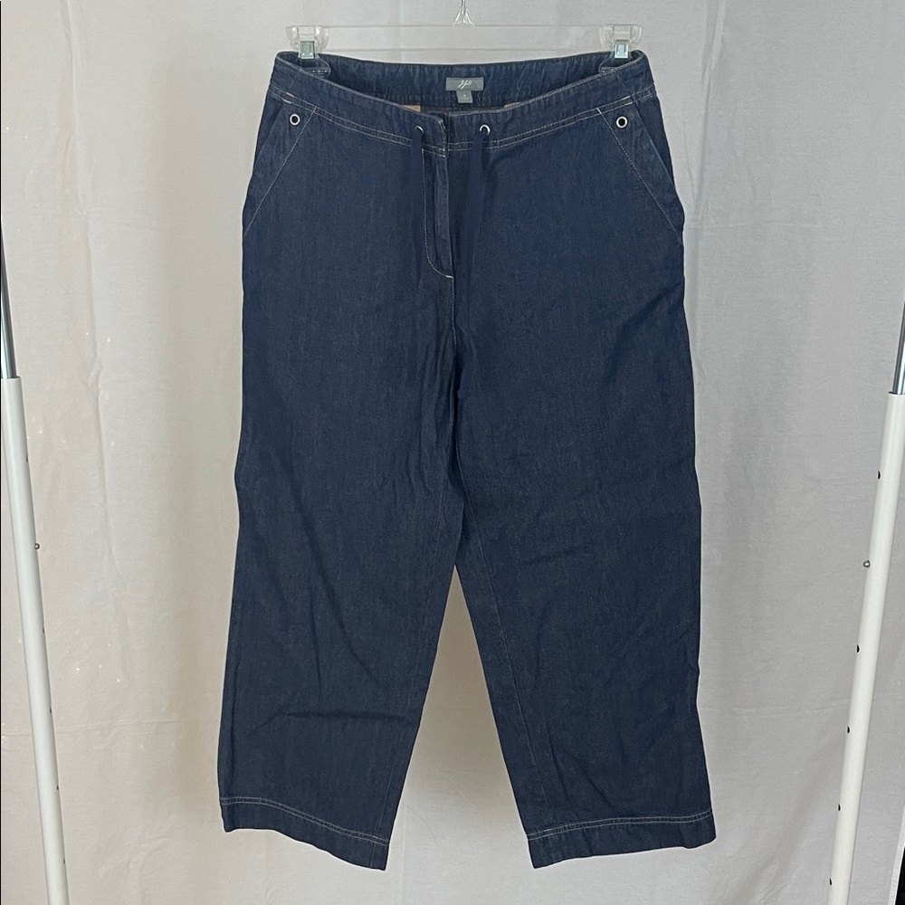 J.Jill Women's Dark Blue Jeans Size 8